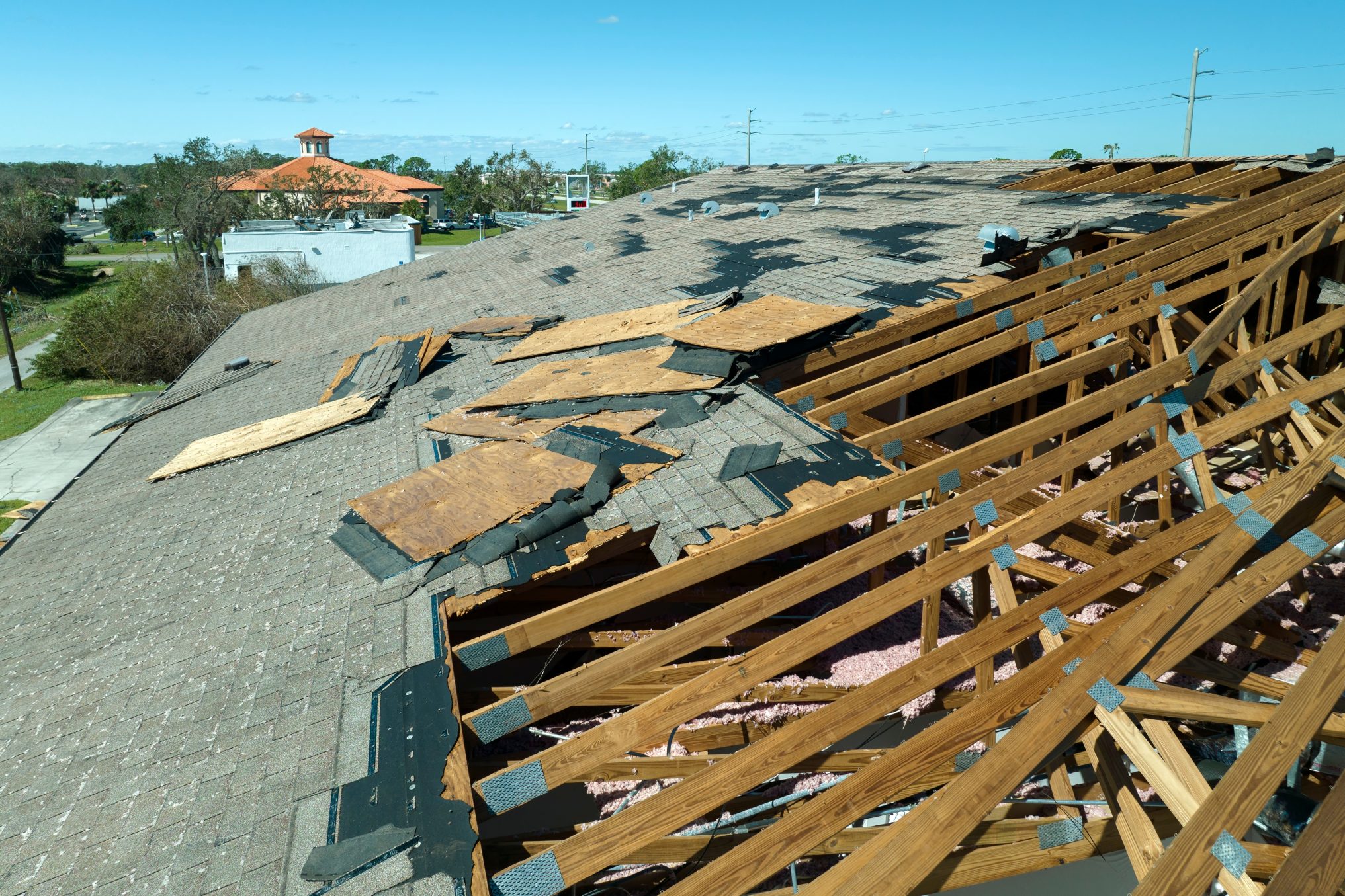 Professional storm damage roof repair services for your home