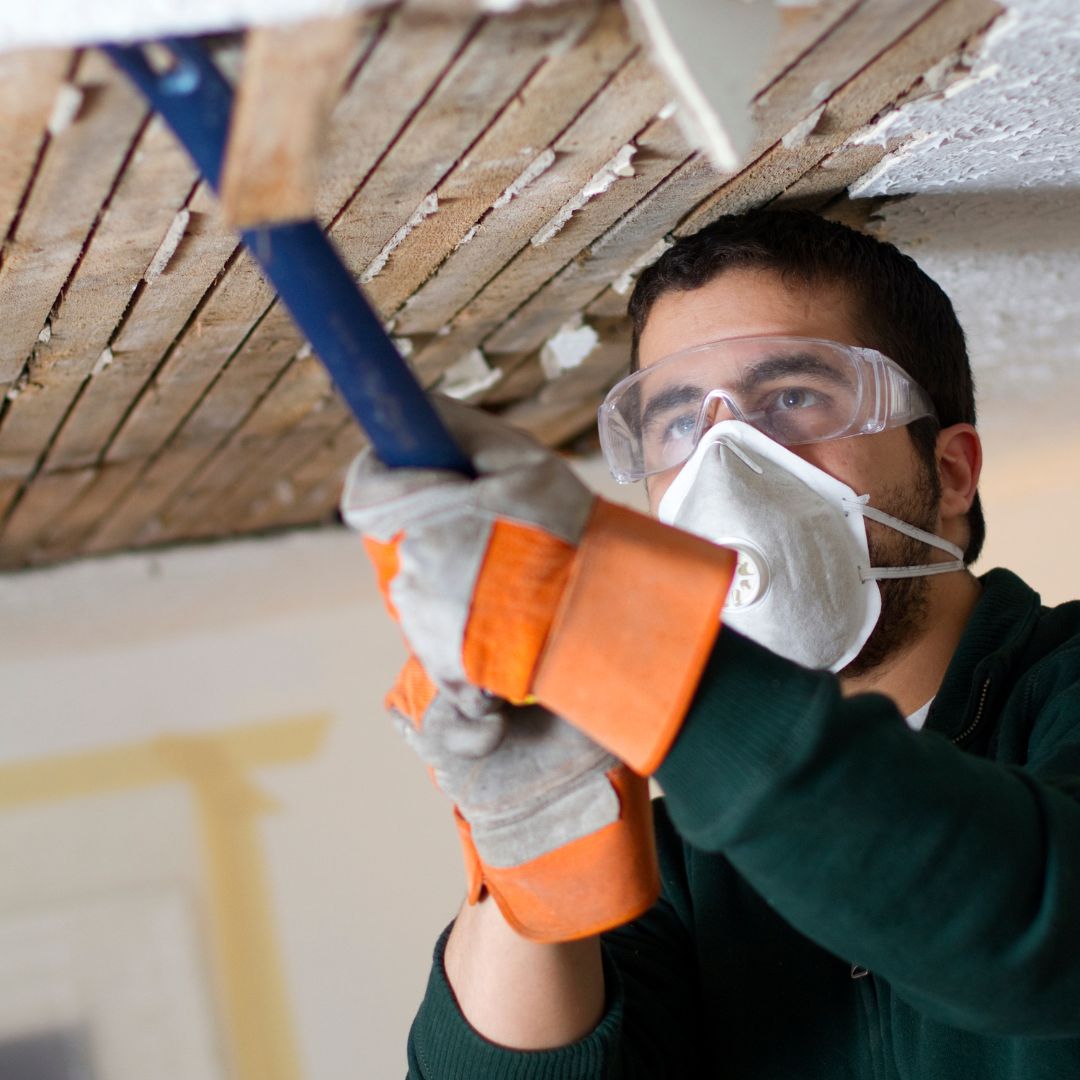 Professional roofing services in action during home renovation project
